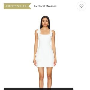 Trompe Dress in Ivory by Elliatt, size small